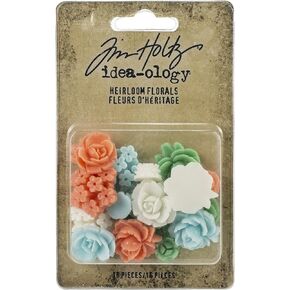 Tim Holtz - Advantus HEIRLOOM FLORALS IDE 16/PKG in Saudi Arabia