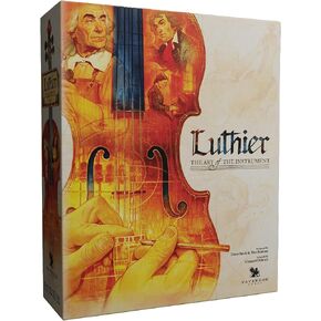 Luthier: The Art of The Instrument - Classical Music and History Themed Euro Board Game, Bidding & Worker Placement, 1 to 4 Players, Ages 14 and up in Saudi Arabia