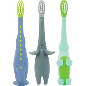 Dr. Talbot's Toddler Training Toothbrush - Soft Toddler Toothbrush for Kids - 6+ Months - Dino in Kuwait