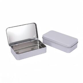 12 قطعة من علب القصدير المعدنية الفارغة على شكل قلب مع أغطية نوافذ شفافة لصنع الشموع، والحلويات، والهدايا والكنوز والأحجام المختلطة in Kuwait