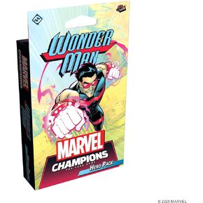 Asmodee Marvel Champions The Card Game Wonder Man Hero Pack - Cooperative Strategy Game for Kids & Adults, Ages 14+, 1-4 Players, 45-90 Min Playtime in Saudi Arabia