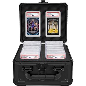 صندوق تخزين البطاقات المتدرجة، حافظة بطاقات متدرجة من PSA للبطاقات المتدرجة، البطاقات الرياضية، حامل حافظة بطاقات تجارة البيسبول يناسب PSA، CSG، BGS in Kuwait