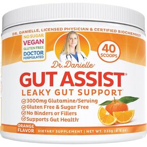 Gut Assist Digestive Enzymes Supplement to Aid in Breaking Down Proteins, Fats, and Carbohydrates for Digestion, Vegetarian Formula for Better Digestion & Lactose Absorption with Amylase & Protease in Saudi Arabia