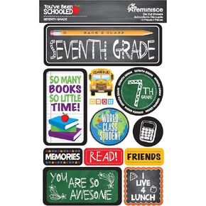Reminisce BEEN SCHOOLED STCKRS 7TH GRADE, us:one size in Kuwait