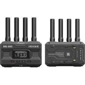 Accsoon CineView HE Multispectrum Wireless Video & Image Transmitter and Receiver HDMI Input and HDMI/UVC Output Dual Transfer 2.4GHz/5GHz up to 1200ft/350m Transmission in Saudi Arabia