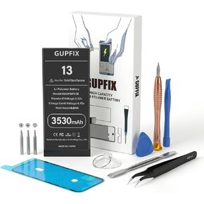 بطارية GUPFIX لهاتف iPhone SE2020، بطارية ليثيوم بوليمر عالية السعة 2250 مللي أمبير قابلة لإعادة الشحن لهاتف iPhone SE2 مع مجموعة أدوات إزالة كاملة ولاصق in Saudi Arabia