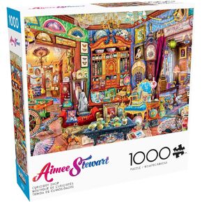Buffalo Games – Aimee Stewart - Curiosity Shop - 1000 Piece Jigsaw Puzzle - Colorful Puzzles – Precision-Cut Pieces in Saudi Arabia