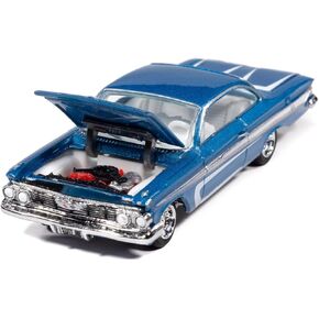 PRESALE - 1961 CHEVROLET IMPALA SS 409 (SCRAPIN') METALLIC BLUE in Saudi Arabia