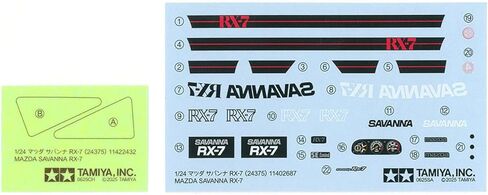 Mazda Savanna Rx-7 Plastic Model Kit/Tamiya / 24375 in Saudi Arabia