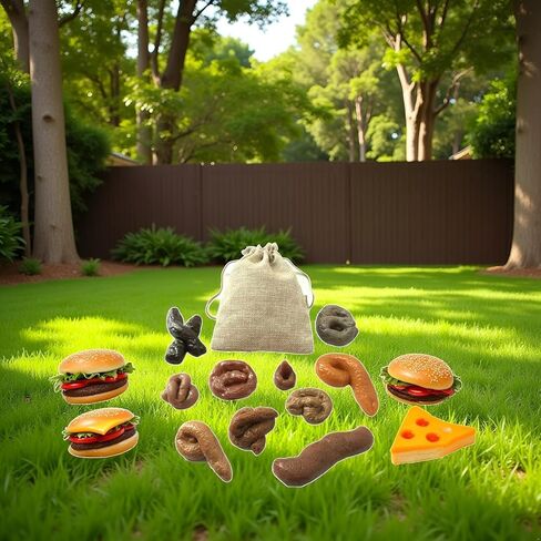 6 Pcs Randomly Fake Poop Toy Set,Fake Poop Realistic False Dog Poop Mischief Turd April Fools Day Pranks Props,Realistic Brown Props in Saudi Arabia