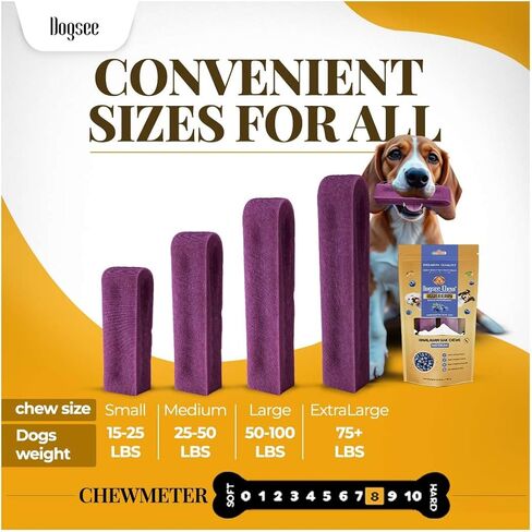 Dogsee Blueberry Flavor Himalayan Yak Cheese Dental Chews for Dogs - (Large 4)| Dog Treats Healthy | Cleans Teeth & Freshens Breath | No Grain, No Gluten | Dog Chews Rawhide Free in Saudi Arabia