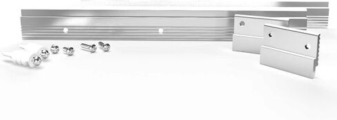 Monarch Metal MF375 Z Clip Kit – Two 48" Rails – Aluminum Z Bar Hanging System with 2" Clips, Screws & Drywall Anchors – MF375H4-48Kit in Saudi Arabia