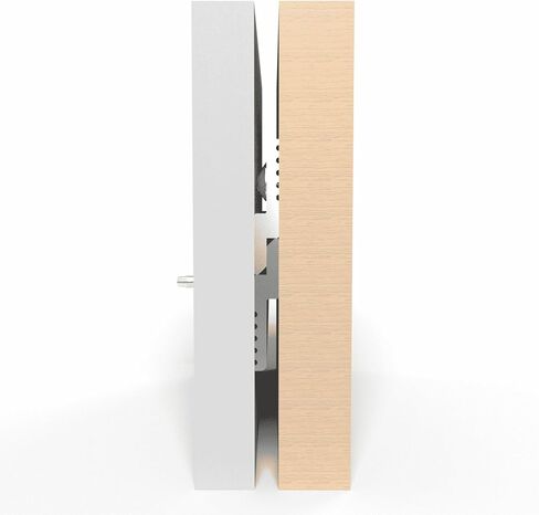 Monarch Metal MF375 Z Clip Kit – Two 48" Rails – Aluminum Z Bar Hanging System with 2" Clips, Screws & Drywall Anchors – MF375H4-48Kit in Saudi Arabia