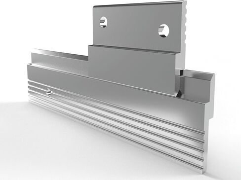 Monarch Metal MF375 Z Clip Kit – Two 48" Rails – Aluminum Z Bar Hanging System with 2" Clips, Screws & Drywall Anchors – MF375H4-48Kit in Saudi Arabia