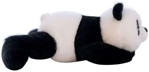 الباندا المحشوة على شكل حيوان، لعبة الباندا القطيفة مقاس 25.4 سم لتخفيف التوتر، لعبة قطيفة لأعياد الميلاد والكريسماس وعيد الحب للأطفال والكبار in Kuwait