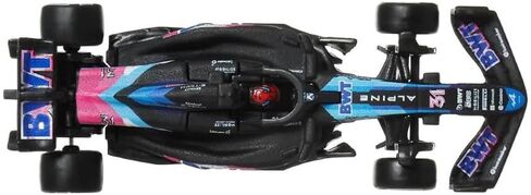 سيارة هوت ويلز فورمولا 1 موديل F1 BWT ALPINE A524 Esteban Ocon 31 - مقياس الصب 1:64 - الطول 8 سم - JBM09 in Saudi Arabia
