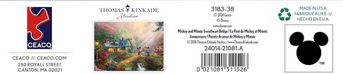 Ceaco - Thomas Kinkade - Disney - Mickey & Minnie Sweetheart Bridge - 1000 Piece Jigsaw Puzzle in Saudi Arabia