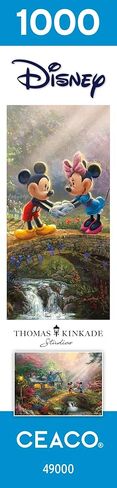 Ceaco - Thomas Kinkade - Disney - Mickey & Minnie Sweetheart Bridge - 1000 Piece Jigsaw Puzzle in Saudi Arabia