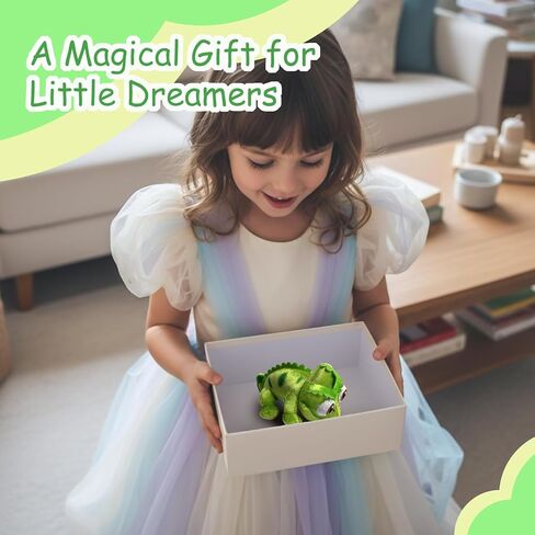 Lizard Plush, Cute Cartoon Chameleon Stuffed Toy with Hidden Magnet in Saudi Arabia