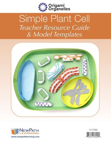 NewPath Simple Plant Cell 3-D Paper Model Making Kit - Individual Student Edition (17-7731) in Saudi Arabia