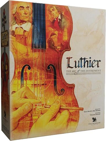 Luthier: The Art of The Instrument - لعبة لوحة أوروبية تحت عنوان الموسيقى الكلاسيكية والتاريخ، تقديم العطاءات ووضع العمال، من 1 إلى 4 لاعبين، للأعمار من 14 عامًا فما فوق in Saudi Arabia
