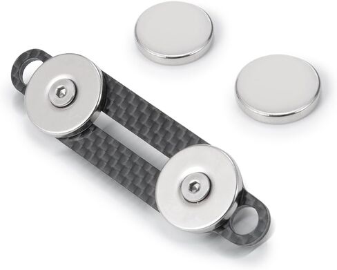 2PCS RC Car Shell Column Magnetic Stand Carbon Fiber Front and Rear Body Mounts Stealth with Magnet Invisible Body Post for 1:10 RC Crawler Car Axial SCX10 90028 90027 Upgrades in Saudi Arabia