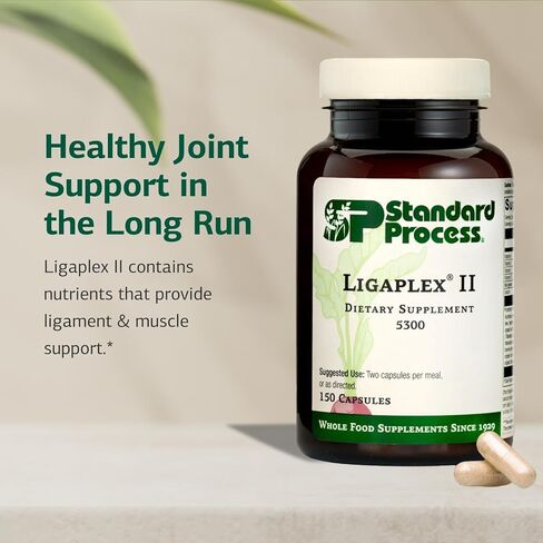 العملية القياسية Ligaplex II - مكمل RNA الغذائي الكامل ومكمل المنغنيز، ودعم العظام، وصحة العظام وقوة العظام مع الفوسفور، ولاكتات الكالسيوم، وجذور البنجر، والمزيد - 150 كبسولة in Saudi Arabia