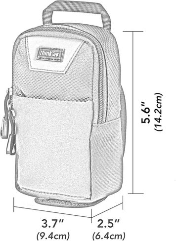 Little Stuff it - Compact Camera and Accessories Pouch - Black in Saudi Arabia