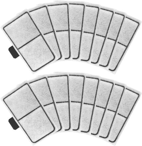16 قطعة من خراطيش الفلتر المتوافقة مع Top Fin EF-S & BF5 BETTAFLO، 9.5x5.5 سم/3.7x2.1in قطع غيار خرطوشة فلتر عنصر خزان الأسماك لملحقات تنقية مياه حوض السمك in Saudi Arabia