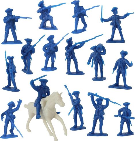 BMC Revolutionary War Battle of Bunker Hill - 115pc Plastic Army Soldier Playset in Saudi Arabia