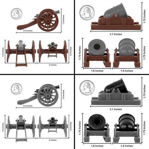 BMC Revolutionary War Battle of Bunker Hill - 115pc Plastic Army Soldier Playset in Saudi Arabia