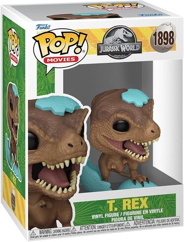 فانكو بوب! الأفلام: Jurassic Park Spring - T-Rex - مجسم من الفينيل قابل للتجميع - فكرة هدية - بضائع رسمية - ألعاب للأطفال والكبار - عشاق ديزني - مجسم نموذجي لهواة الجمع والعرض in Saudi Arabia