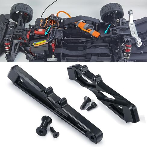 دعامة دعم الهيكل الأمامي والخلفي من الألومنيوم RC متوافقة مع Arrma 1/7 Felony Infraction V2 6S RC أجزاء ترقية السيارة in Saudi Arabia