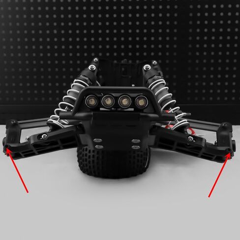 MORLORDY RC سيارة قفل الجوز نمط المفصلي دبابيس مجموعة ل 1/10 Traxxas Bandit XL-5 RC الطرق الوعرة شاحنة ترقية أجزاء، الصلب المصقول in Saudi Arabia