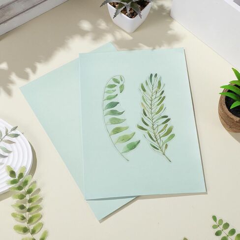 LALAFINA Cyanotype Paper Kit 32 Sheets Sun Print Paper 8.26X5.90In Solar Activated Art Sheets for DIY Crafts Drawing Printmaking Handmade in Saudi Arabia