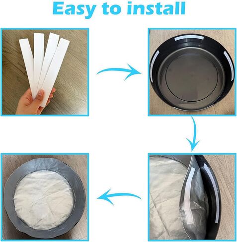 Cat Litter Box Liners for Hidden Plant Litter Box with Carrying Handles, Waterproof and Leak Proof (3 Pack) in Saudi Arabia