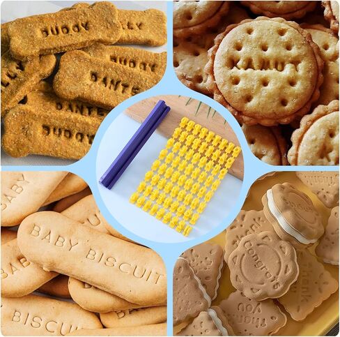 Clay Alphabet Letter Stamps, Small Pottery Stamp for Polymer Clay, Uppercase Alphabet and Numbers Stamps, Mini Fondant Embosser Cookie Cake Stamp DIY Making Tools (72 Characters, 1 Storage Bag) in Saudi Arabia