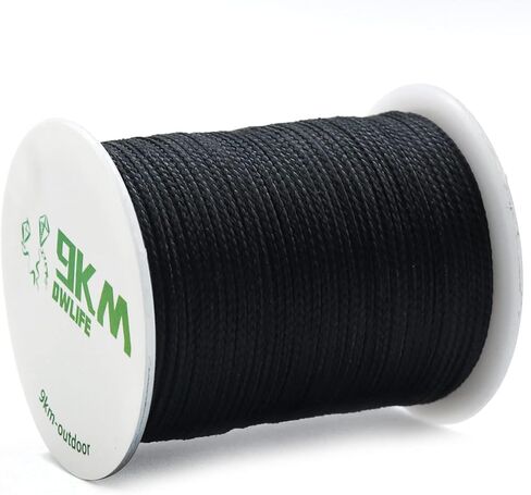 9KM DWLIFE Kevlar Cord– High Tensile Strength Kevlar Thread, 50–1500lb Flame-Resistant String for Fishing, Kite Line, Wind Chimes, Camping & Outdoor Survival Rope in Kuwait
