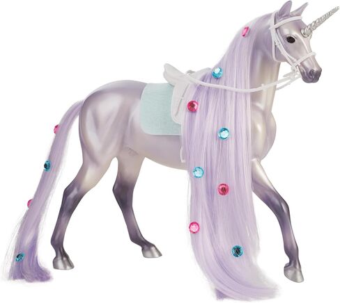 Breyer Horses Freedom Series | Twila & Moonstone - Magical Unicorn and Rider | Model # B-FS-10653 in Saudi Arabia