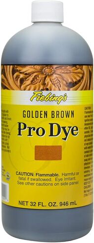 Fiebing's - Pro Dye 32 Oz Golden Brown - Professional Oil Dye for Dyeing Leather… in Saudi Arabia