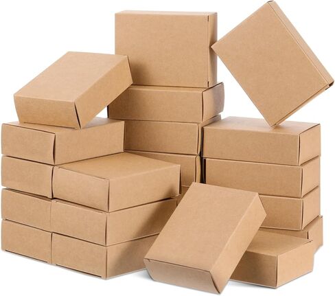 120 Pack Soap Boxes for Homemade Soap, 3.8 x 2.8 x 1.2 Inch Small Gift Packaging Box for Homemade Soap, Party Favors, Candies, Cookies, Treats, Gifts, Travel in Saudi Arabia