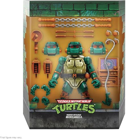 Super7 ULTIMATES! Teenage Mutant Ninja Turtles Shredder - 7" TMNT Action Figure with Accessories - Classic Cartoon Collectibles and Retro Toys in Saudi Arabia