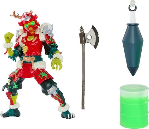 MGA Entertainment Ninjombie Action Figure - Crimson Fang, Boys Action Ninja Zombie Slime Monster Action Figure, Ages 6+ in Saudi Arabia