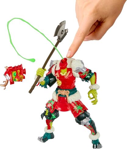 MGA Entertainment Ninjombie Action Figure - Crimson Fang, Boys Action Ninja Zombie Slime Monster Action Figure, Ages 6+ in Saudi Arabia