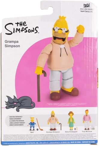 The Simpsons Action Figures 5-Inch Grampa Simpson with Cane in Saudi Arabia