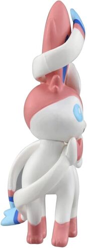 Takara Tomy Pokemon Moncolle Sylveon Pokemon Figure Toy 4 Years Old and Up Toy Safety Standard Passed ST Mark Certified Pokemon in Saudi Arabia