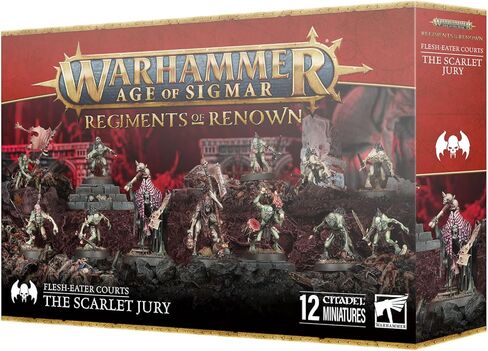 Games Workshop Warhammer Age of Sigmar: Flesh-Eater Courts: The Scarlet Jury in Saudi Arabia