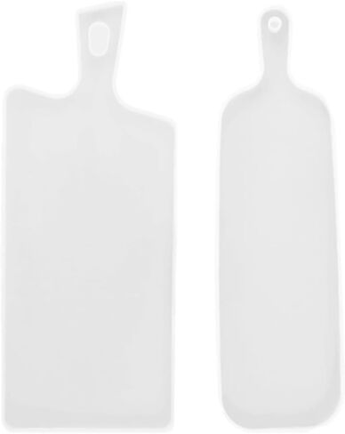 FAVOMOTO 2PCS Silicone Tray Mold, Resin Epoxy Casting Mold with Handle and Holes Jewelry Tray Cheese Serving Board for Home Use Decoration DIY Craft Tool in Saudi Arabia