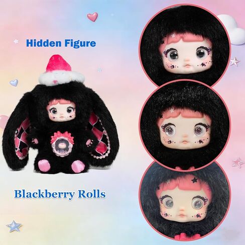 Nommi A bite of Sweetheart Series Blind Plush Box, 1PC (1 of 7 Possible Styles), 6 Regular Figure and 1 Hidden Figure, for 15 Years Old and Up Collection, (Pack of 1) in Saudi Arabia