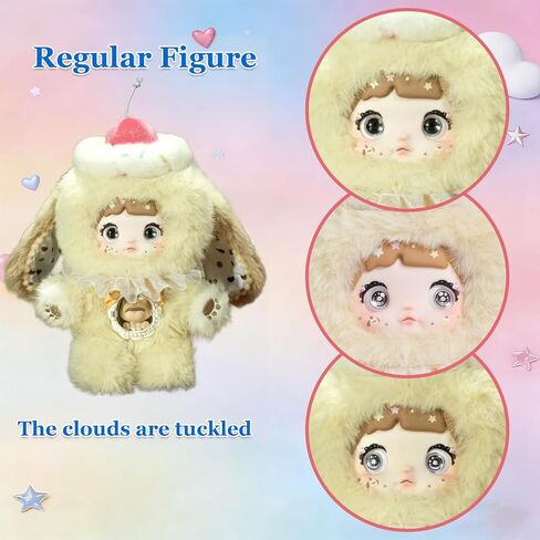 Nommi A bite of Sweetheart Series Blind Plush Box, 1PC (1 of 7 Possible Styles), 6 Regular Figure and 1 Hidden Figure, for 15 Years Old and Up Collection, (Pack of 1) in Saudi Arabia